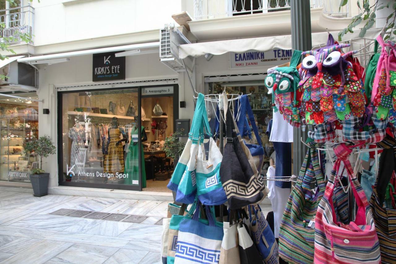 Stylish Studio Below The Acropolis Athens Exterior photo